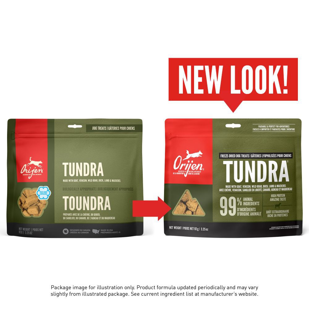 Orijen tundra shop dog treats